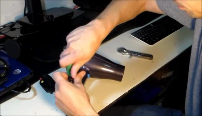 Align the notch and put it back together.