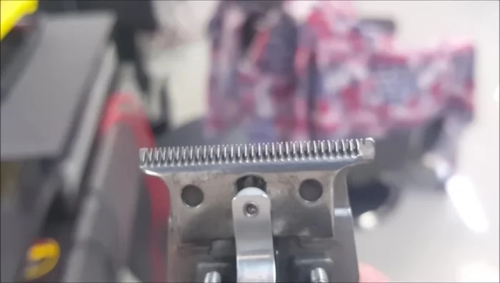 Adjust the tension screw (about a quarter turn at a time) if needed. Test the trimmer frequently to avoid clogging or uneven cutting.