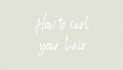Brush your hair to easily section it.