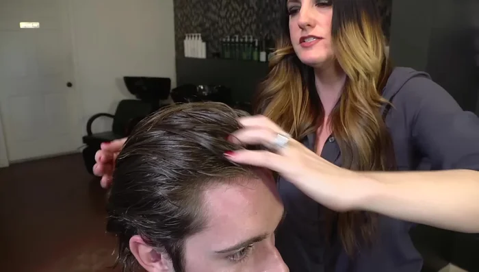 Before styling, comb through again to ensure even distribution.