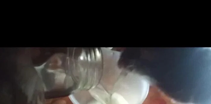 Combine the heated oil and water phases, emulsifying them thoroughly using a spatula or blender. This process blends the water and oil into a lotion-like consistency.