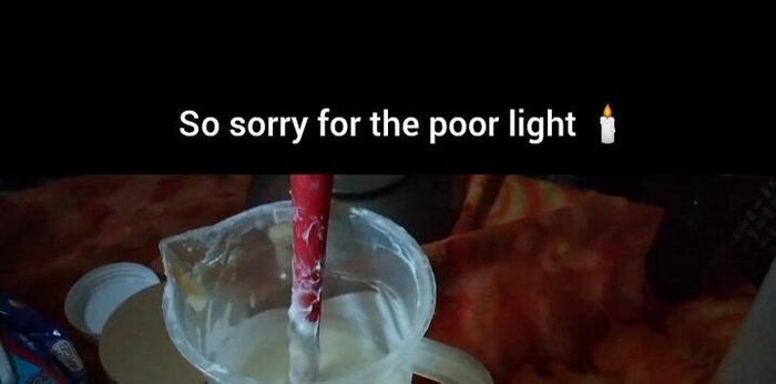 Check the pH of the final product (should be around 11.8).