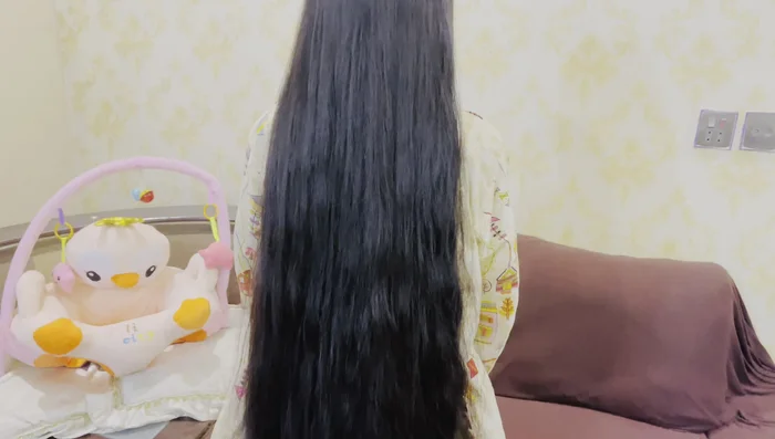 Air dry your hair. Avoid using heat styling tools.