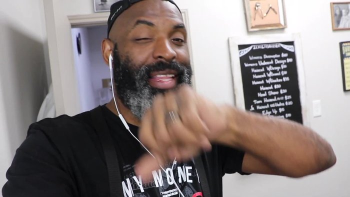 Client Consultation: Discuss desired haircut style with the client.