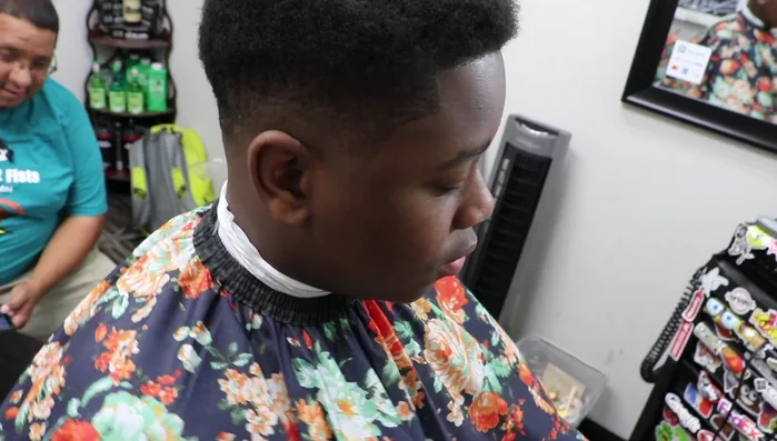 Hair Preparation: Prep the hair by using clippers or scissors to remove excess hair.