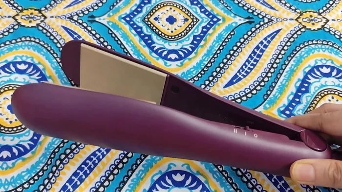 Unplug and let the straightener cool down completely.