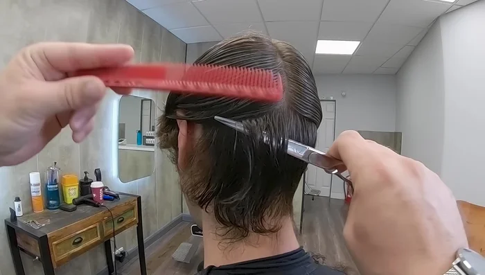 Practice the comb flipping technique (pinch the comb between thumb and forefinger and flip it over) to improve speed and agility.
