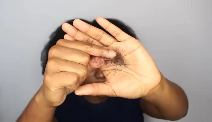 Minimal hair shedding after styling