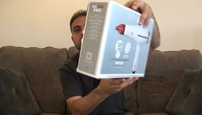 Conair InfinitiPro AC motor hair dryer box