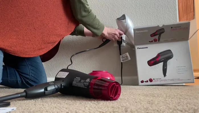 Panasonic nanoe hair dryer unboxing