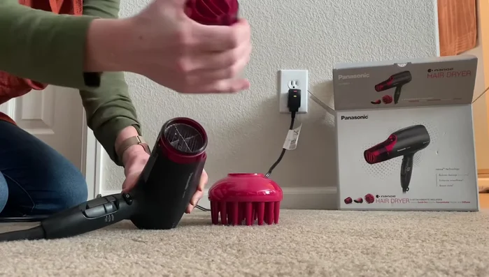 Panasonic Nanoe hair dryer diffuser attachment