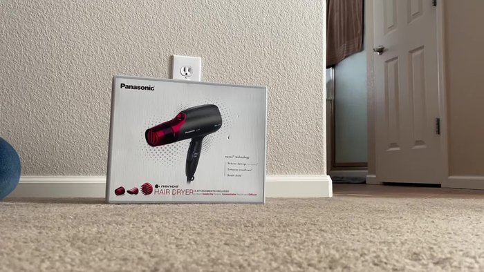 Panasonic hair dryer in box
