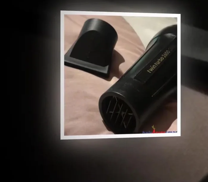Twin Turbo 2600 hairdryer, fast drying