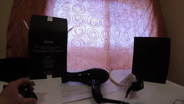 Xtava Anemone hair dryer unboxing