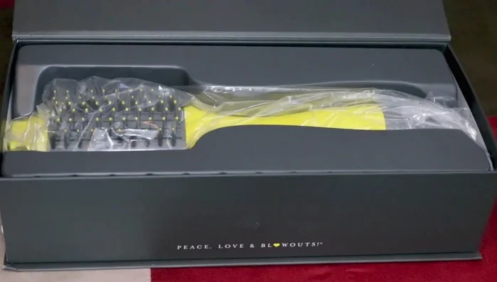Drybar Double Shot blow-dryer brush in box