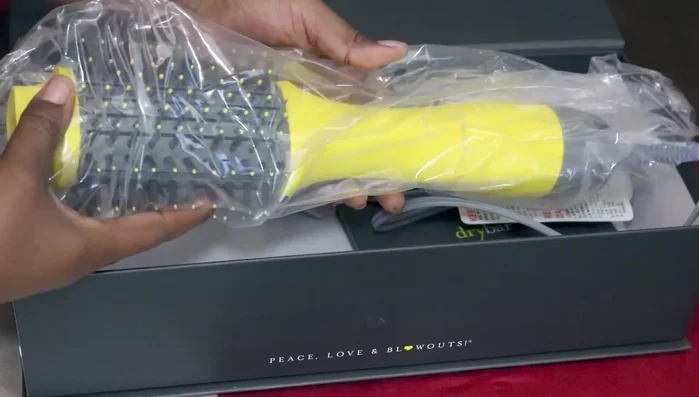 Drybar Double Shot blow-dryer brush unboxing