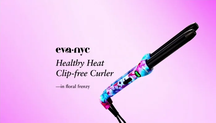 Eva NYC clipless curling iron