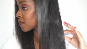 How I Straighten My Natural Hair with the CHI Lava Flat Iron