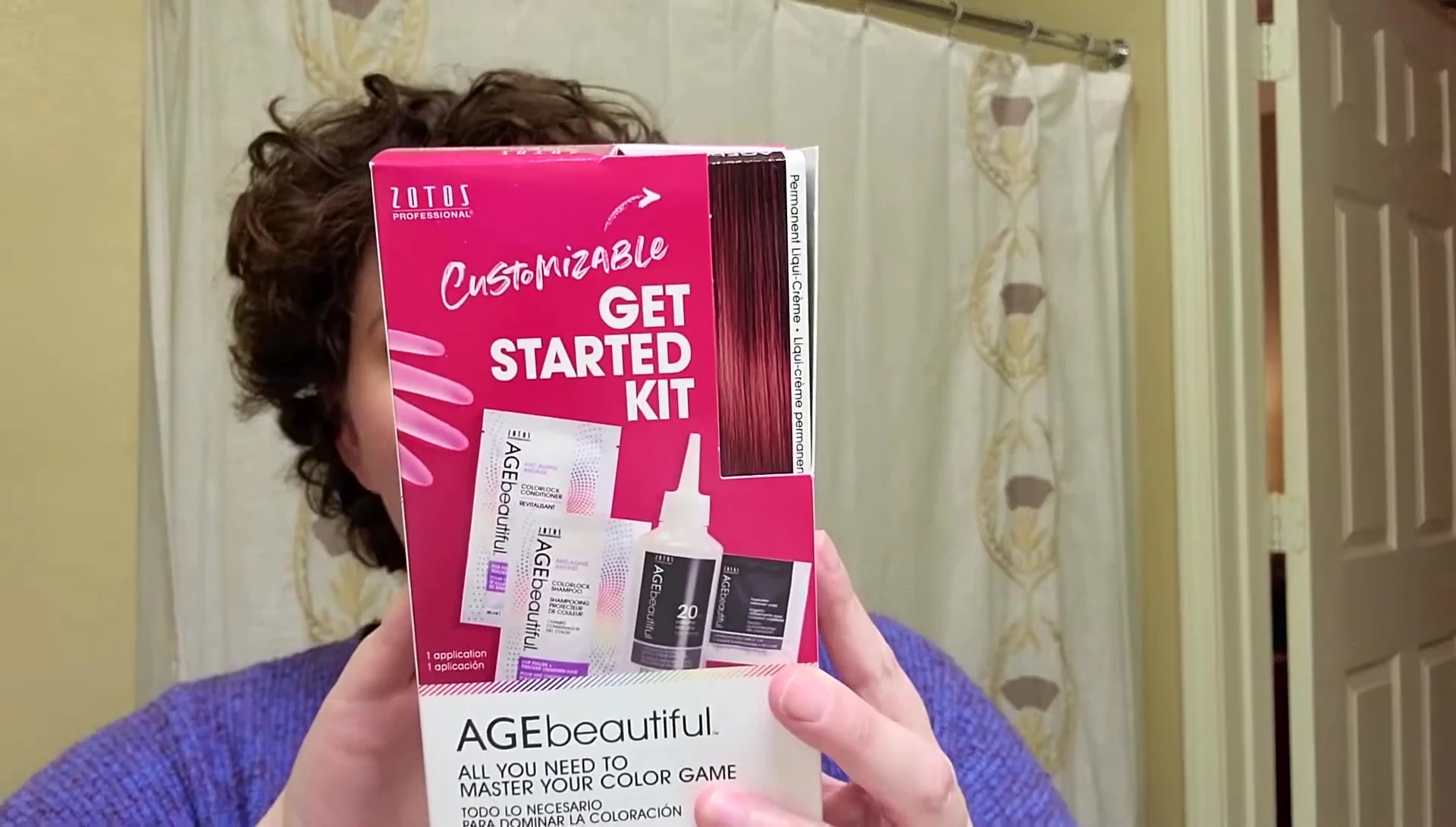 Zotos Age Beautiful hair dye kit