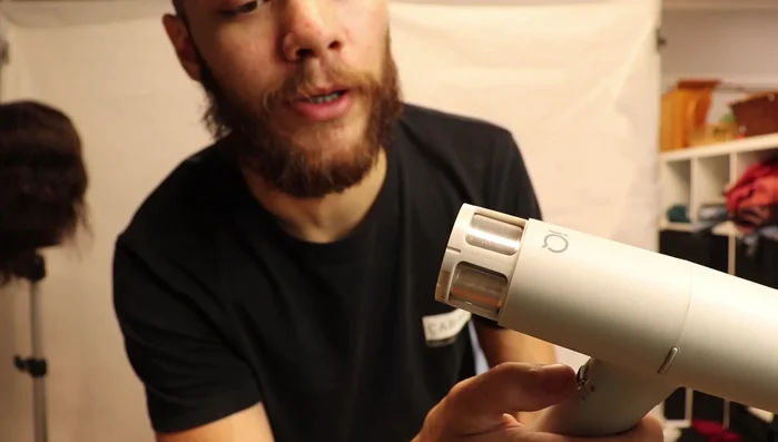 Gamma IQ hair dryer filter detail