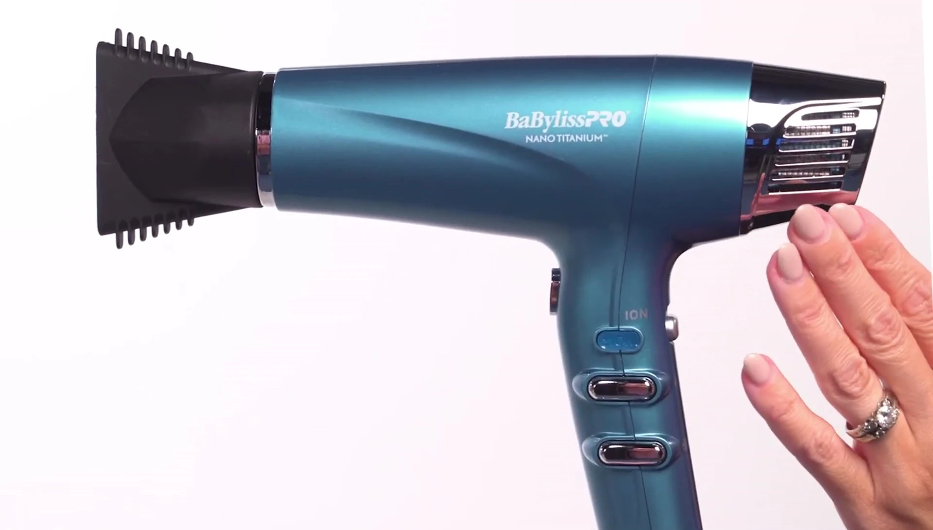 Babyliss 3Q hair dryer, teal