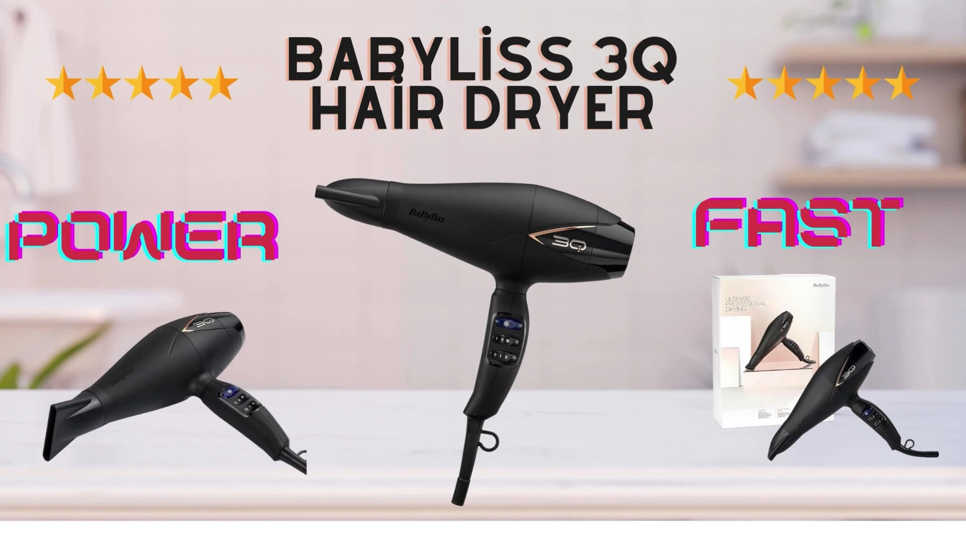 Babyliss 3Q hair dryer review