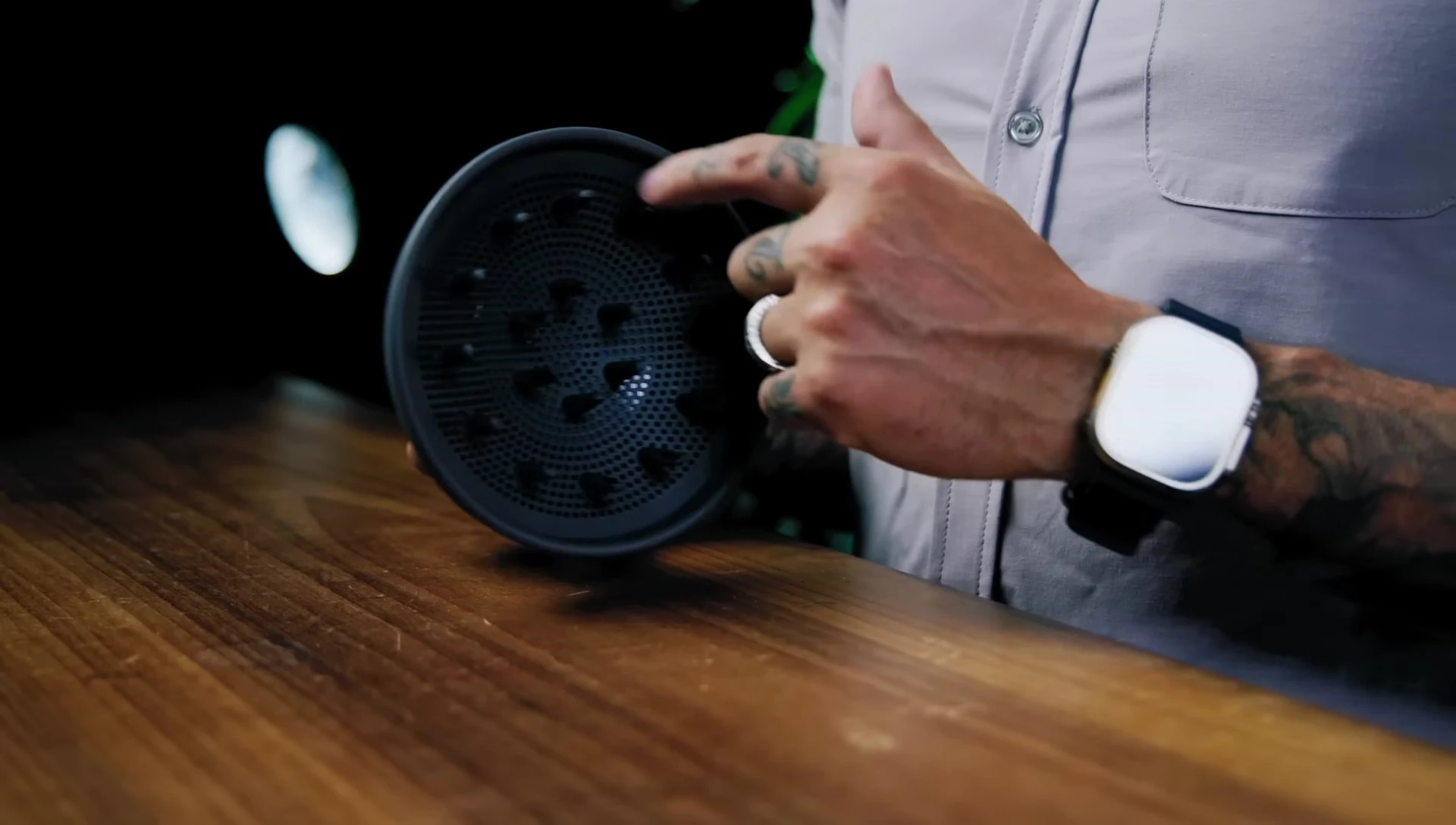 Hair diffuser attachment for curly hair