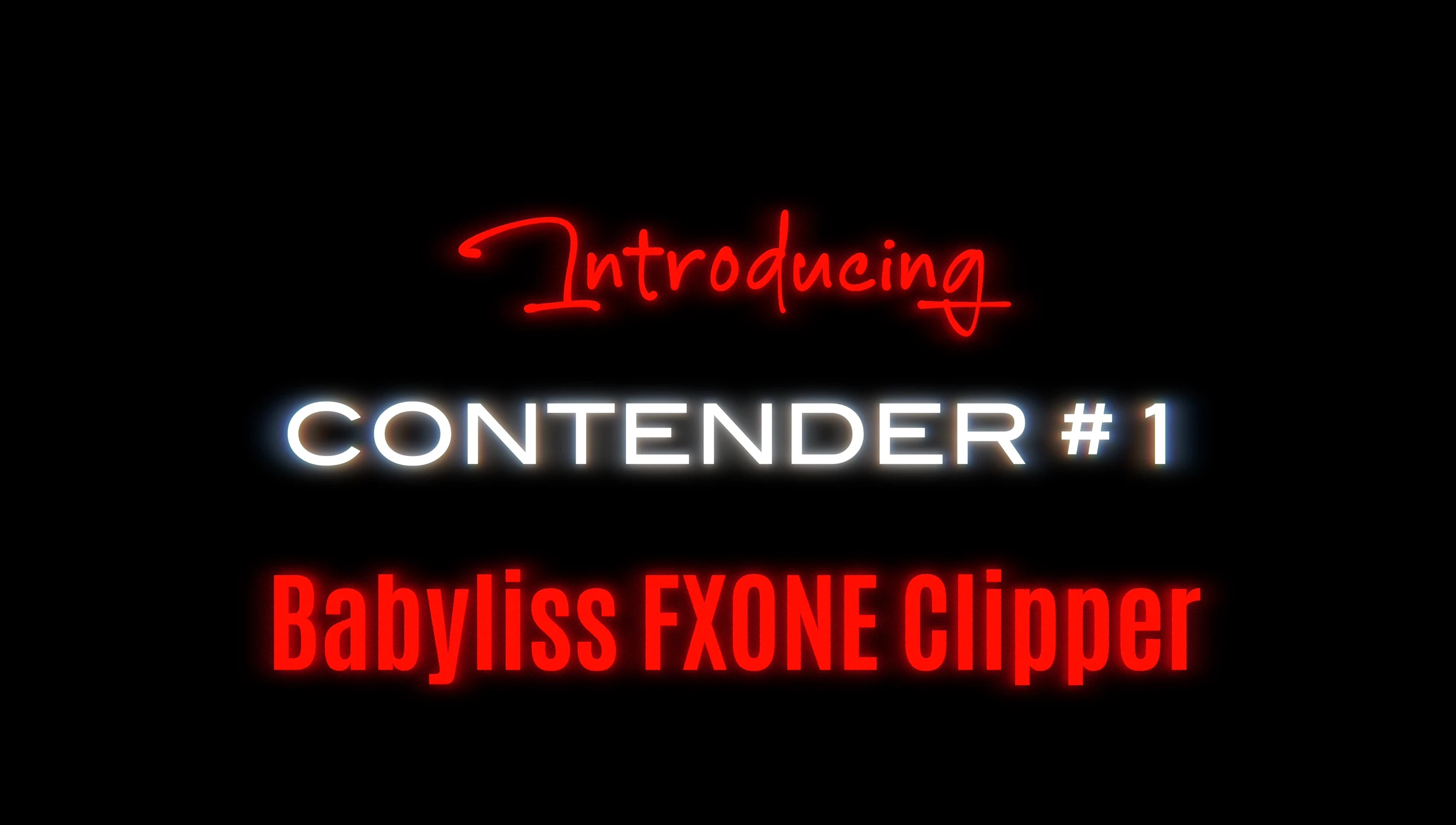 Babyliss FXONE clipper review