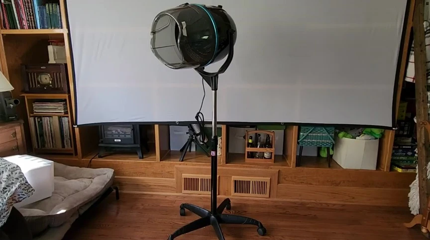 CO-Z adjustable height dryer with tilt head