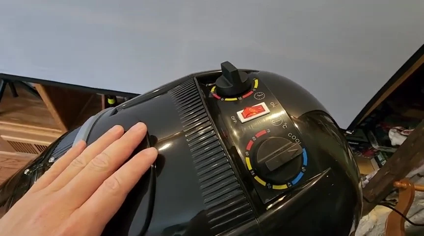CO-Z dryer controls and temperature settings