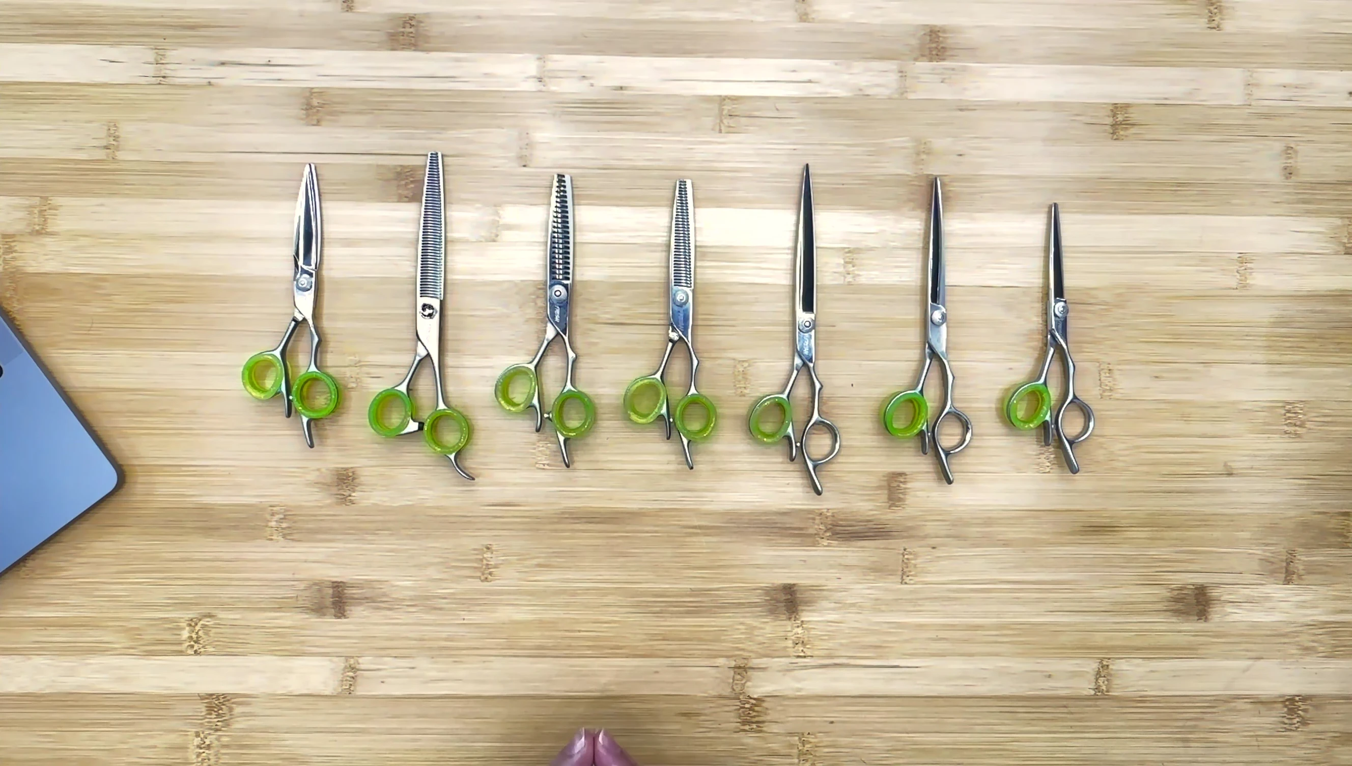 Assorted hair cutting shears