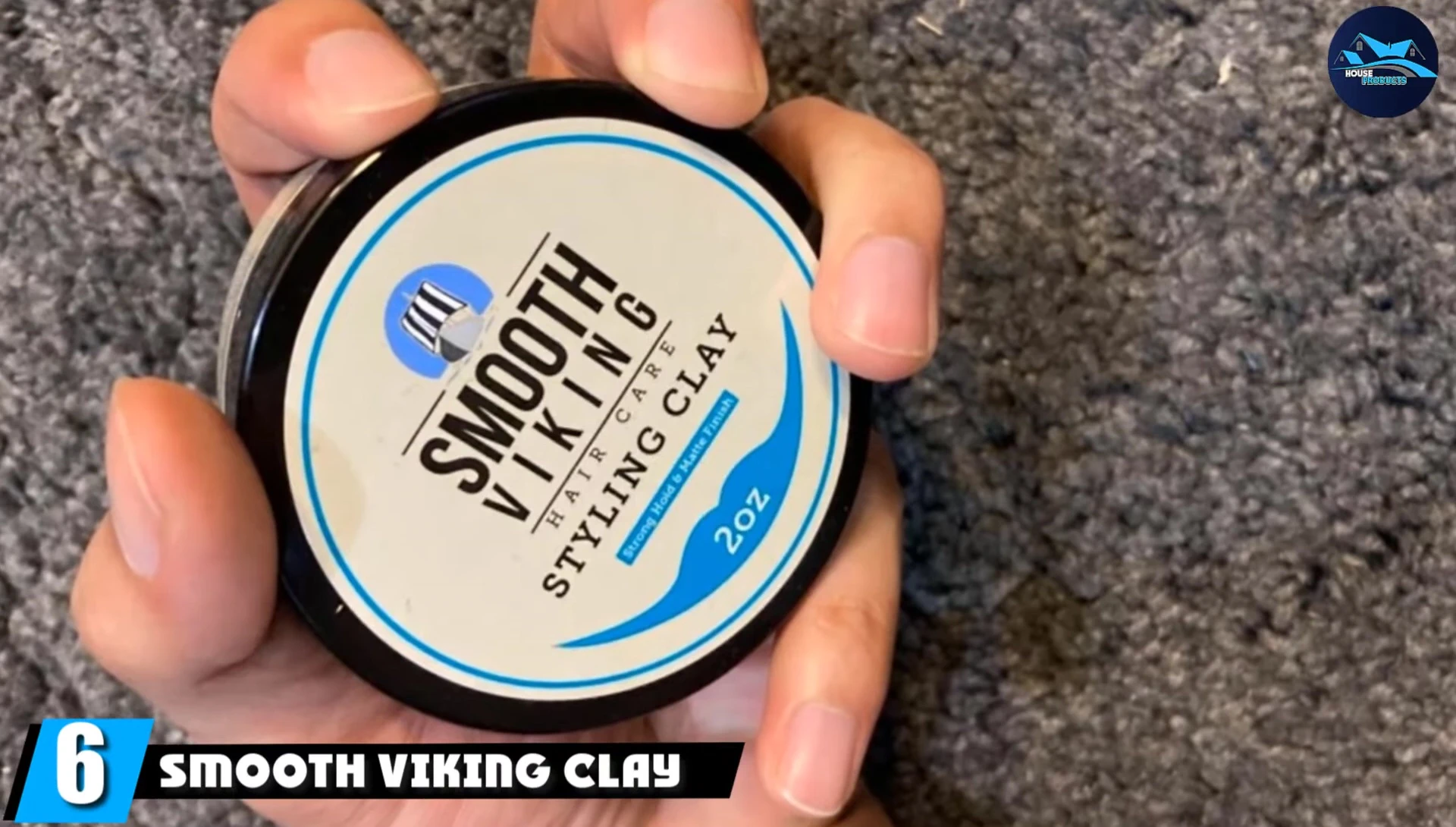 Smooth Viking Clay Pomade product shot