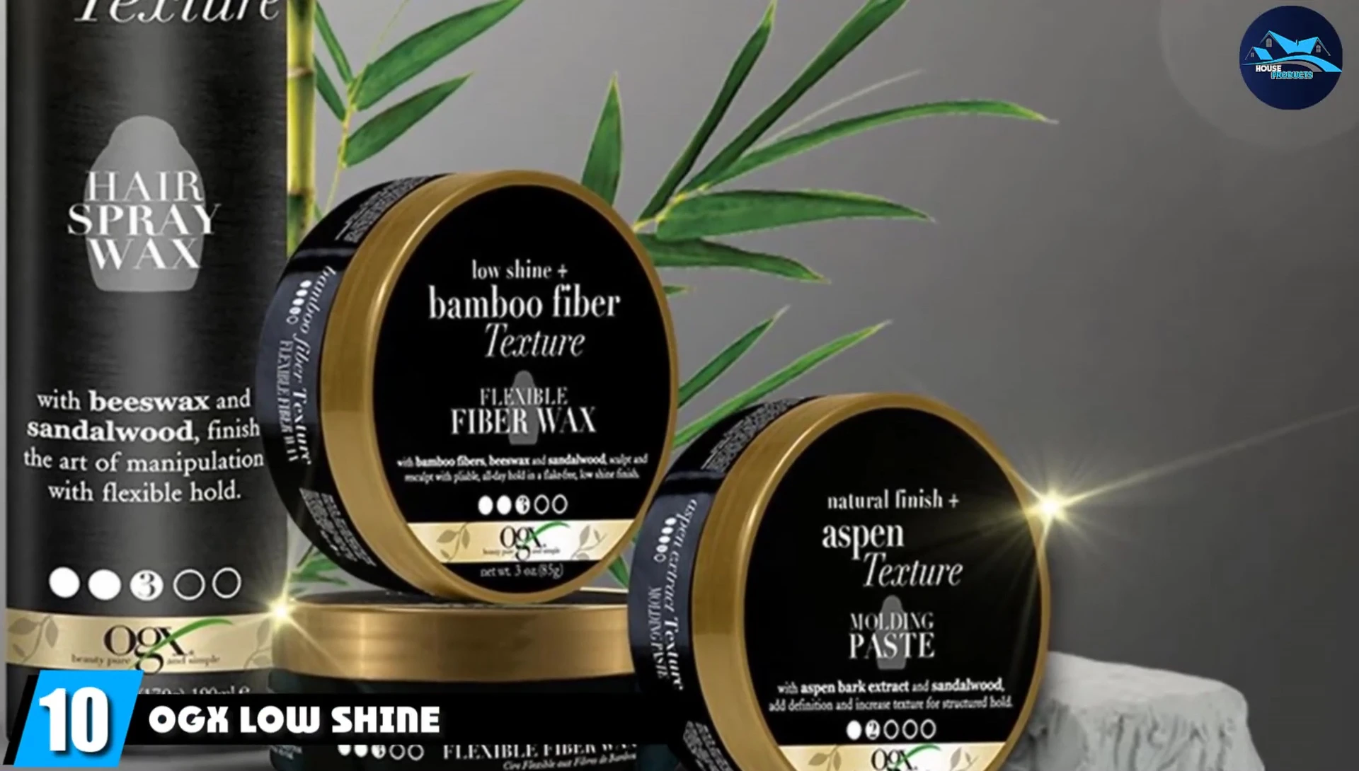 O'xlow Shine Bamboo Fiber Texture Wax product shot