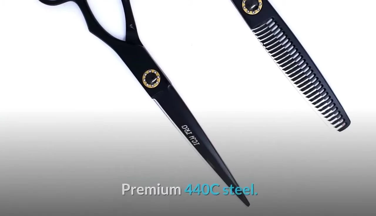 Close-up of Ichiro Matte Black blade