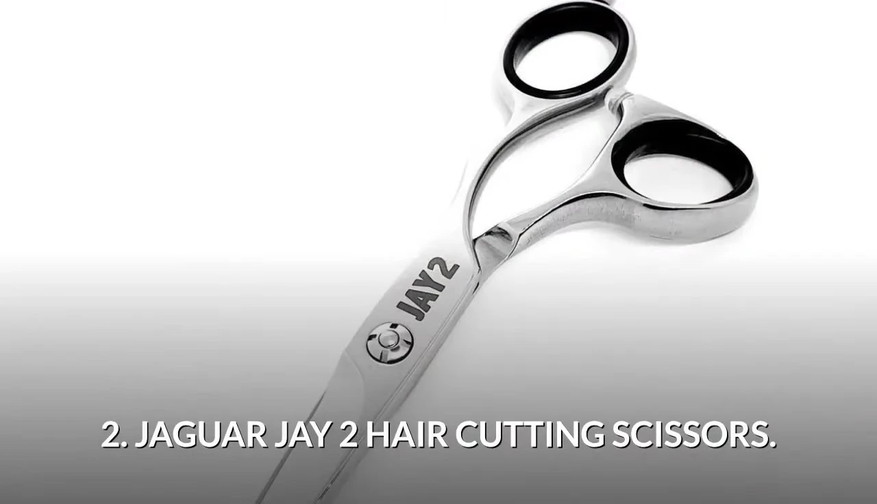 Jaguar J2 scissors displayed