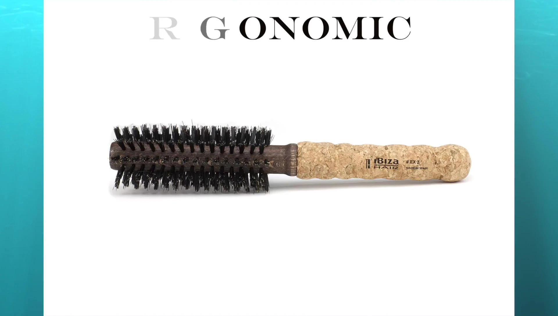 Close-up of the Ibiza EX series brushes.