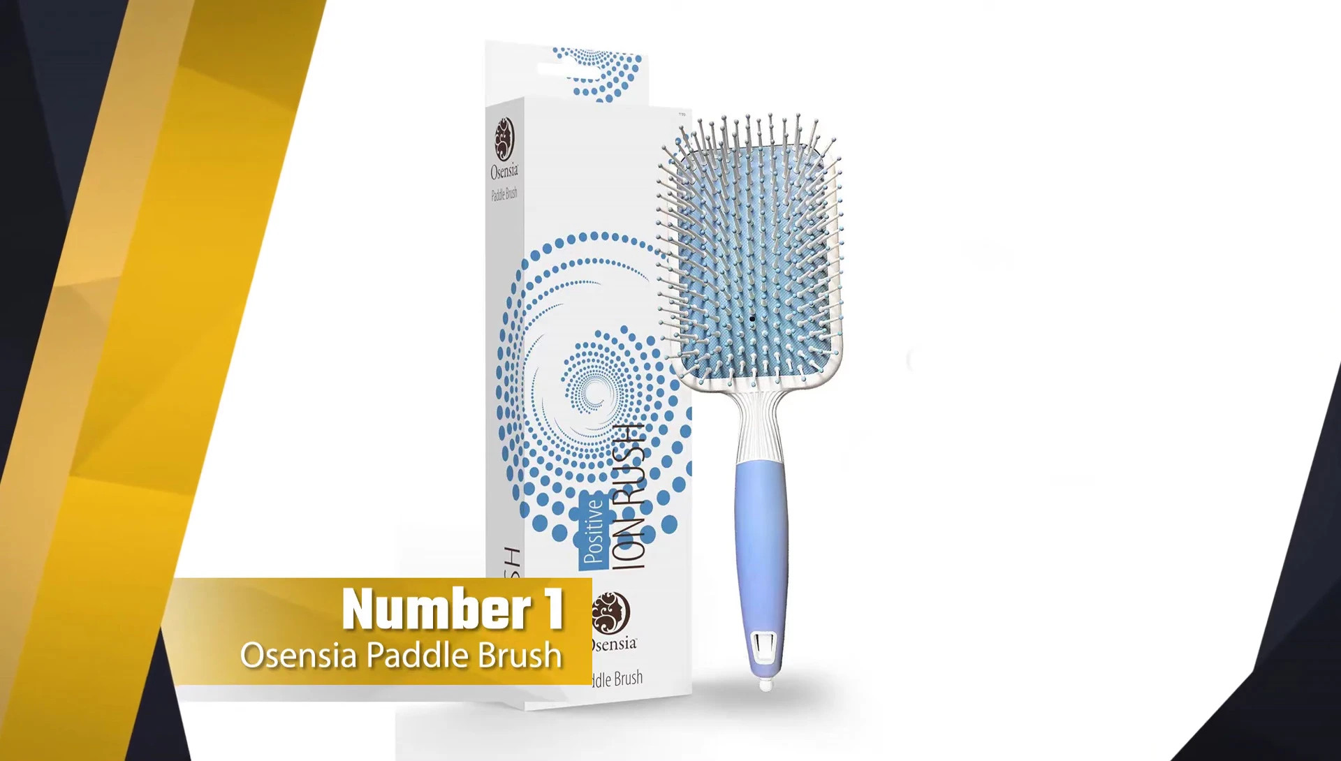 Close-up of the Osensia paddle brush