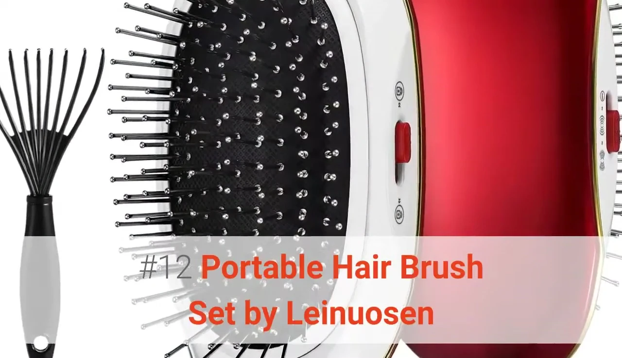 Portable Hairbrush Set by Lien