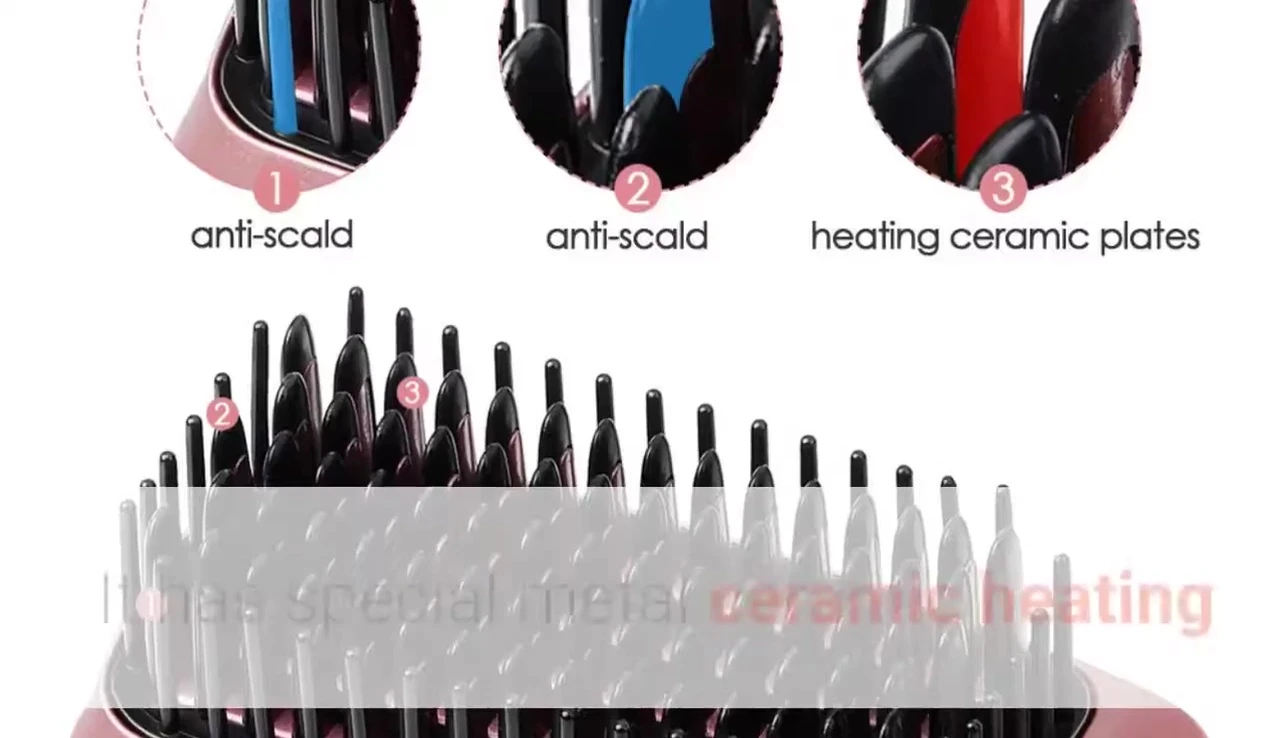 Wilshire Hair Straightener Brush