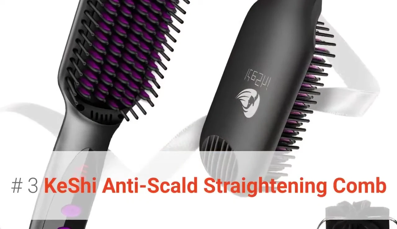 Keshi Anti-Scald Straightening Comb