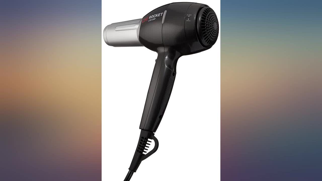 Close-up of the new dryer's handle, emphasizing its improved grip