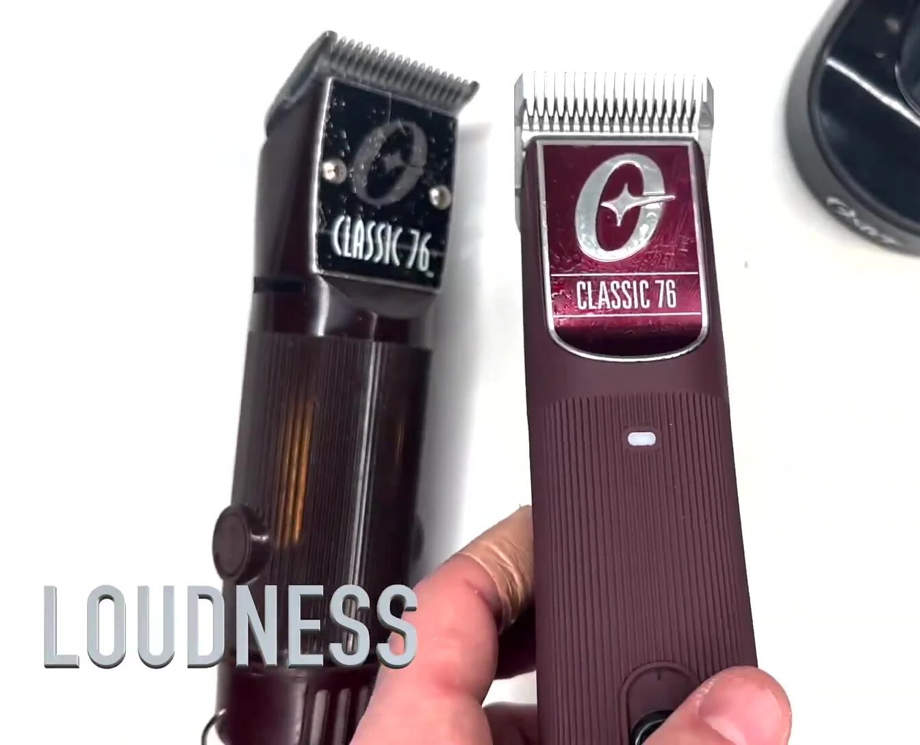 Comparison of noise levels between corded and cordless models.