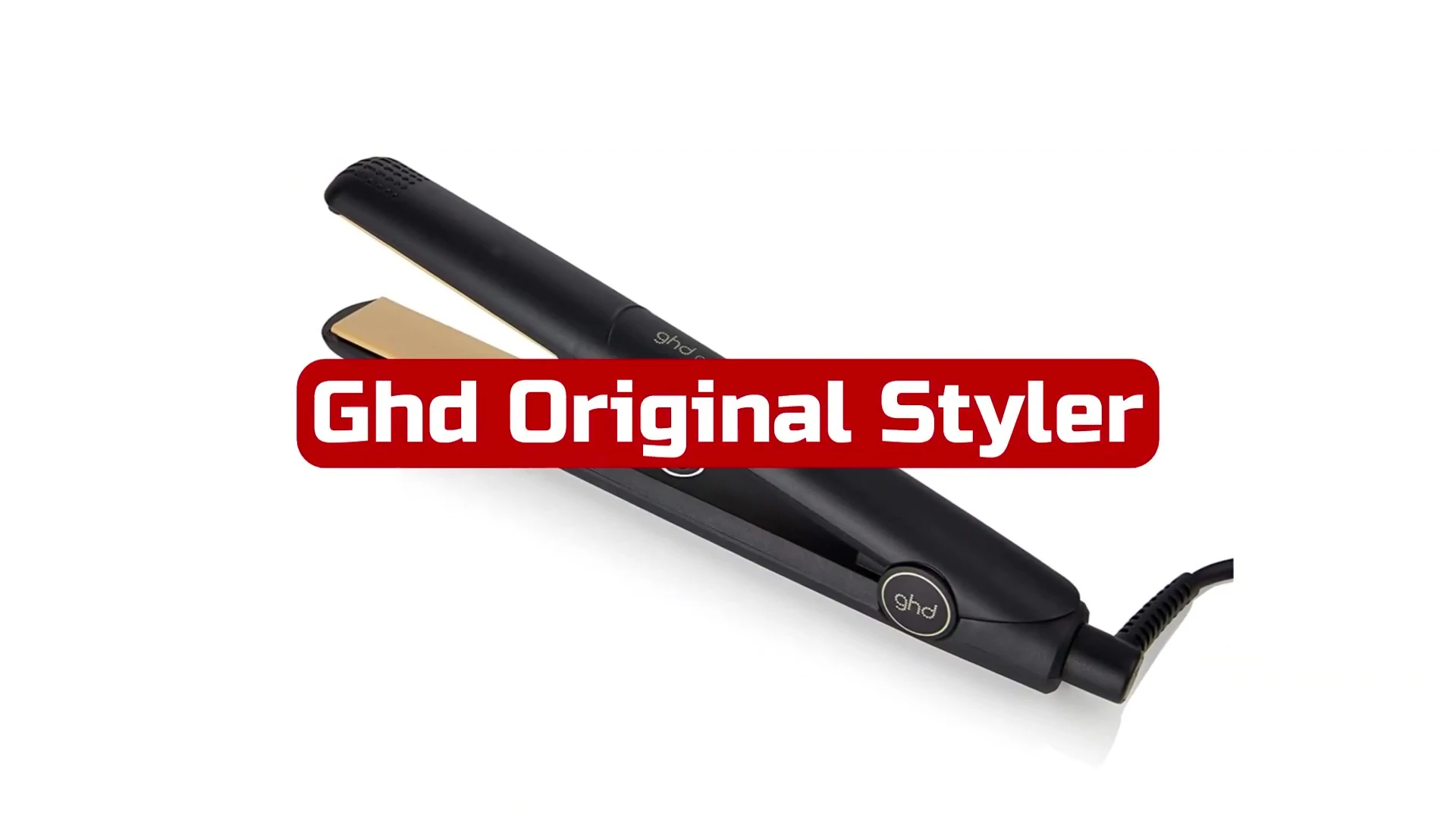 The GHD Original Styler showcased