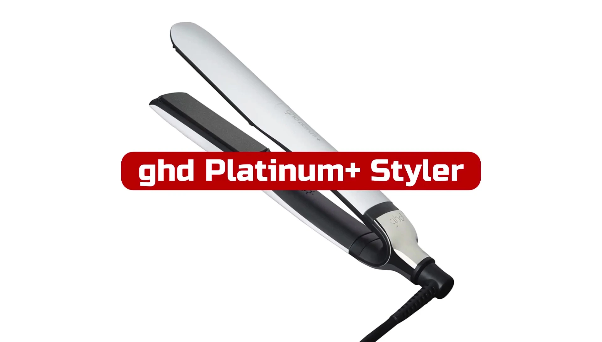 Close-up of the GHD Platinum+ Styler