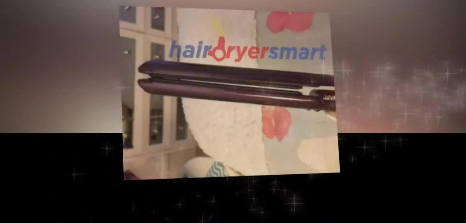Close-up shot of the Conair INFINITIPRO flat iron