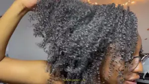 Gel-Only Wash N' Go: Type 4 Hair Transformation & Style Factor Edge Booster Review