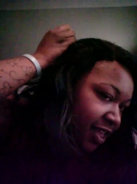 The finished hairstyle, showcasing the strong hold.