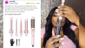 Wavytalk 5-in-1 Curling Iron Set Review: Versatile Styling for All Hair Types