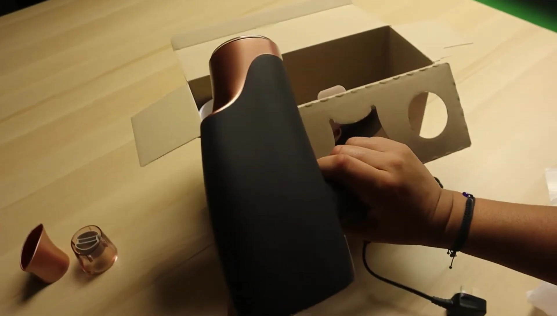 Close-up of the Nanoe™ technology feature.