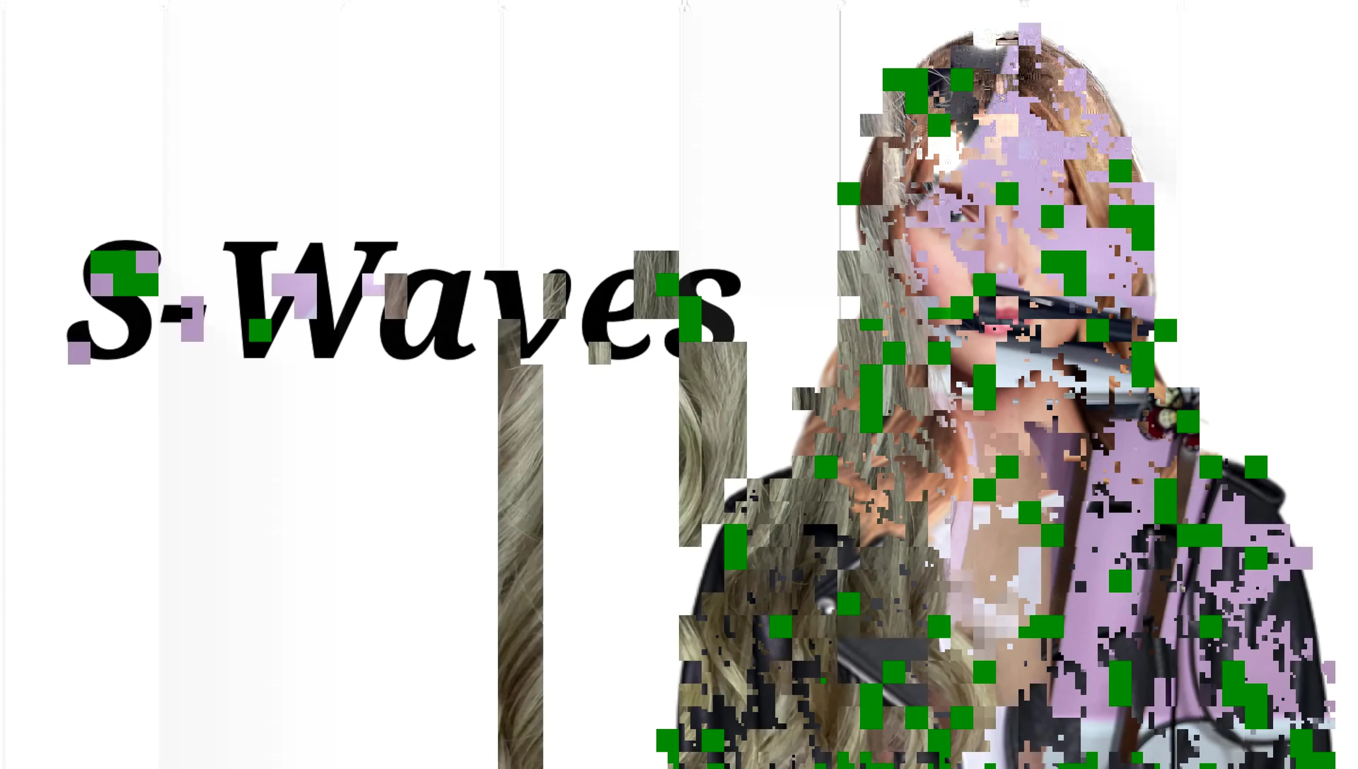 Styling waves on fine hair.